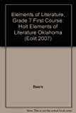 Book Elements of Literature: Elements of Literature, Student Edition First Course 2008 free