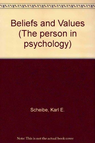 Book Beliefs and values (The Person in psychology series) free