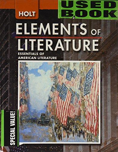 Book Elements of Literature, Grade 11 Fifth Course: Holt Elements of Literature Oklahoma free