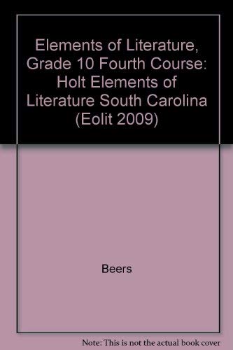 Book Holt Elements of Literature: Student Edition Fourth Course 2010 free
