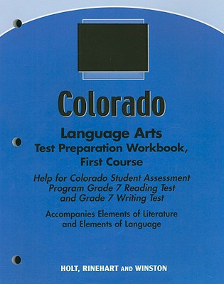 Book Elements Of Literature Colorado: Language Arts Test Preparation Workbook First Course free