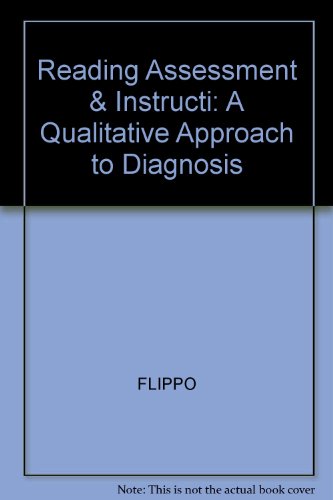 Book Reading Assessment & Instruction: A Qualitative Approach to Diagnosis free