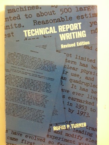 Book Technical report writing free