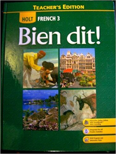 Book Holt French 3: Bien Dit, Teacher's Edition free