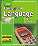 Book Elements of Language: Student Edition First Course 2007 free