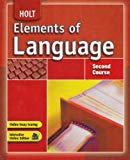 Book Elements of Language: Student Edition Second Course 2007 free