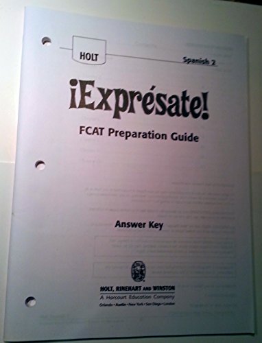 Book Fcat Prep Gd Anskey Expresate Lv 2 2007 (spanish Edition) free