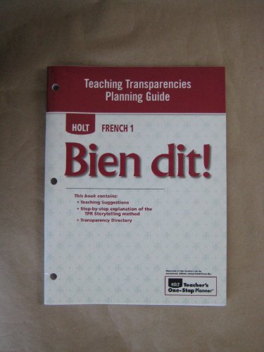 Book Tchg Oht Planning GD Bien Dit 2008 LV 1 free