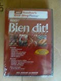 Book Bien Dit!: French 1, Holt Teacher's One-Stop Planner free