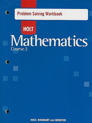 Book Problem Solving Workbook - Holt Mathematics Course 2 free