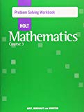 Book Holt Mathematics: Problem Solving Workbook Course 3 free