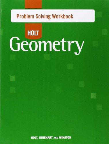 Book Holt Geometry: Problem Solving Workbook free