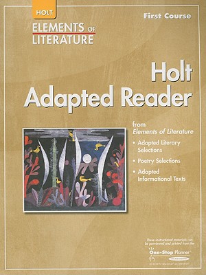 Book Elements of Literature: Adapted Reader Grade 7 First Course free