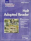 Book Holt Elements of Literature: Adapted Reader, Third Course free