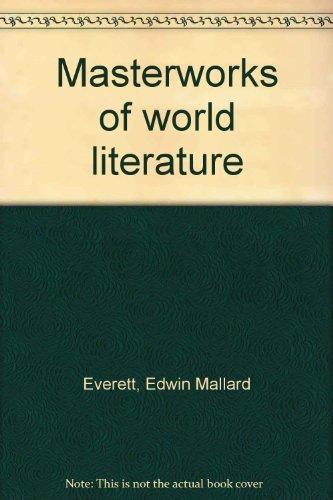 Book Masterworks of world literature free