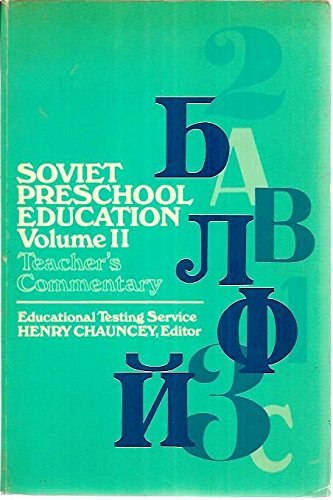Book Soviet Pre-school Education: Teacher's Commentary V. 2 free