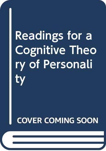 Book Readings for a cognitive theory of personality free