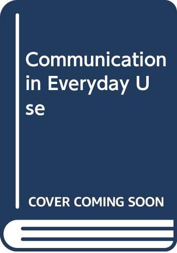 Book Communication in Everyday Use free