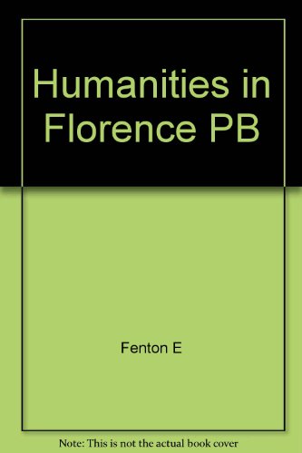 Book Humanities In Florence Pb free