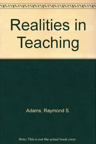 Book Realities of teaching;: Explorations with video tape free