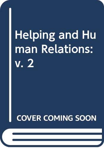 Book Helping & Human Relations, Vol. 2 free