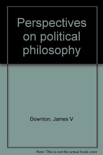 Book Perspectives On Political Philosophy free