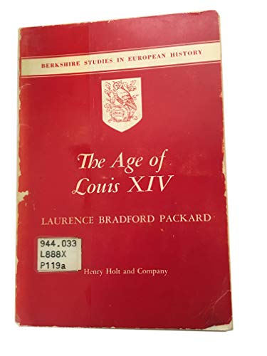 Book The Age Of Louis Xiv free