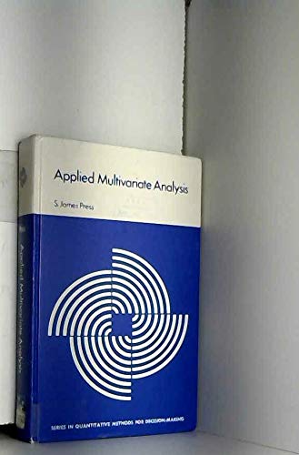 Book Applied multivariate analysis (Series in quantitative methods for decision-making) free