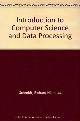 Book Introduction to computer science and data processing free