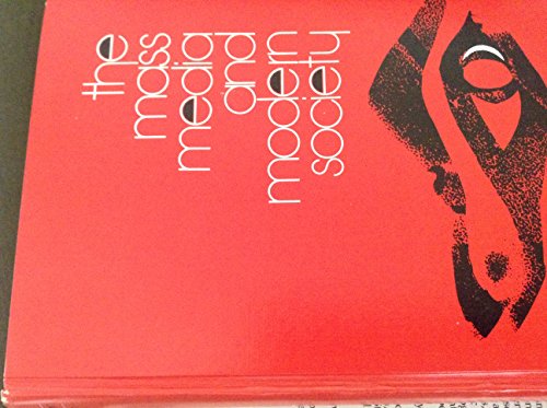 Book The mass media and modern society free