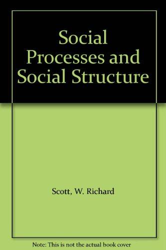 Book Social processes and social structures;: An introduction to sociology free