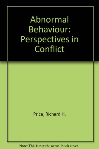 Book Abnormal behavior; perspectives in conflict free