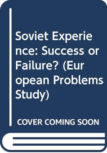 Book The Soviet experience: Success or failure? (European problem studies) free