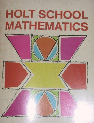 Book Holt School Mathematics (grade 1, Levels 1-12) free