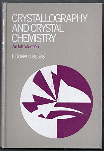 Book Crystallography and crystal chemistry; free