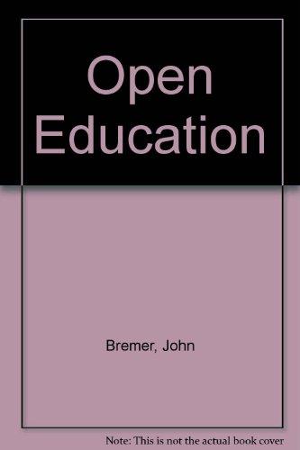Book Open Education: A Beginning free