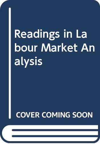 Book Readings in labor market analysis (Economic series) free