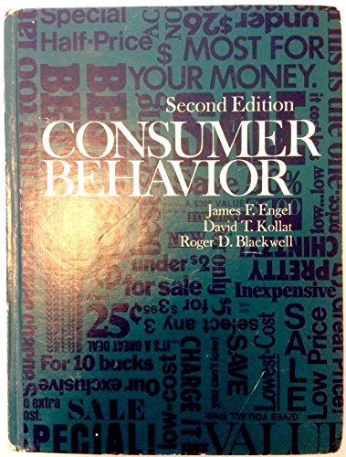 Book Consumer Behavior (holt, Rinehart And Winston Marketing Series) free