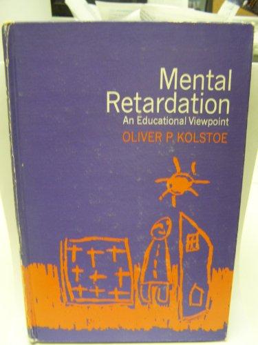 Book Mental retardation: an educational viewpoint free