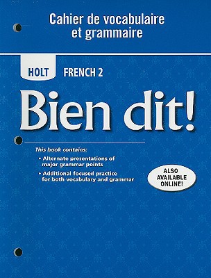 Book Cahier de vocabulaire et grammaire Level 2 (Bien dit!) free