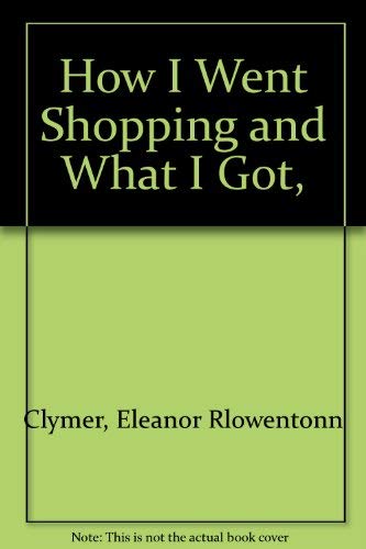 Book How I went shopping and what I got, free