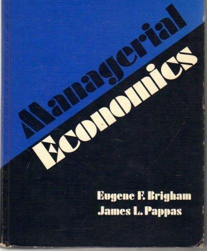 Book Managerial economics free