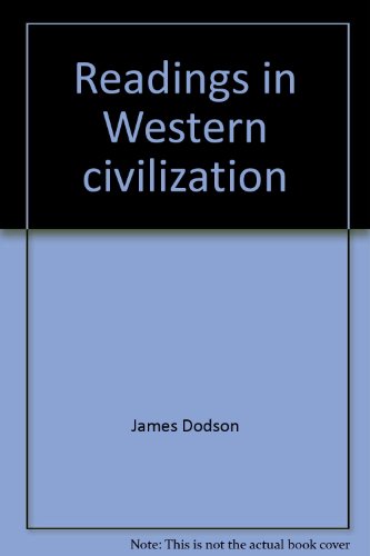 Book Readings In Western Civilization free