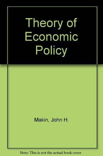 Book Theory Of Economic Policy (dryden Press Theory Of Economics Series. Macroeconomics: Issues) free