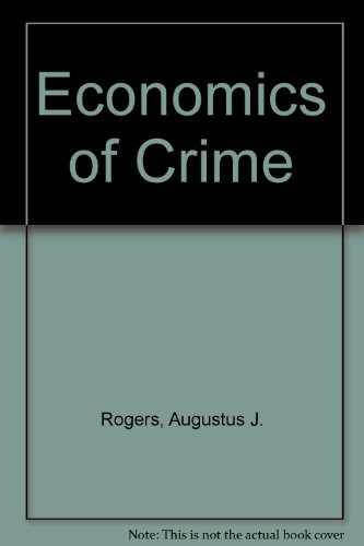 Book The Economics of Crime free