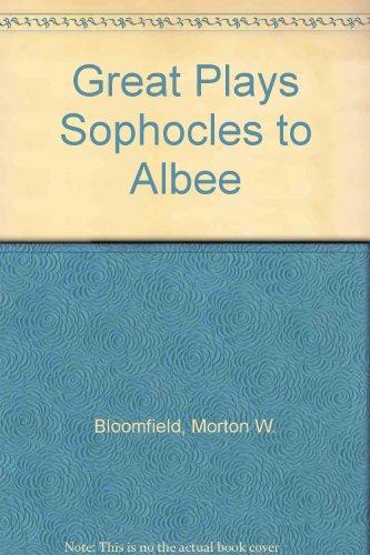 Book Great Plays, Sophocles to Albee free