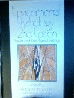 Book Environmental psychology: People and their physical settings free