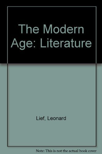 Book The modern age: Literature free