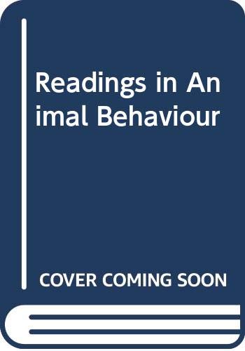 Book Readings in animal behavior free