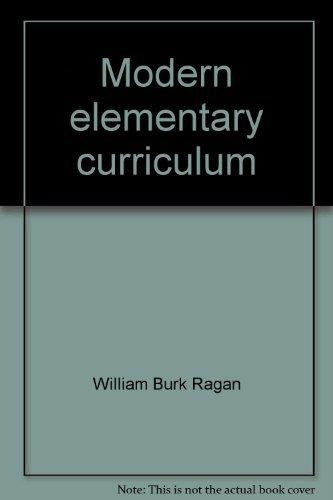 Book Modern elementary curriculum free